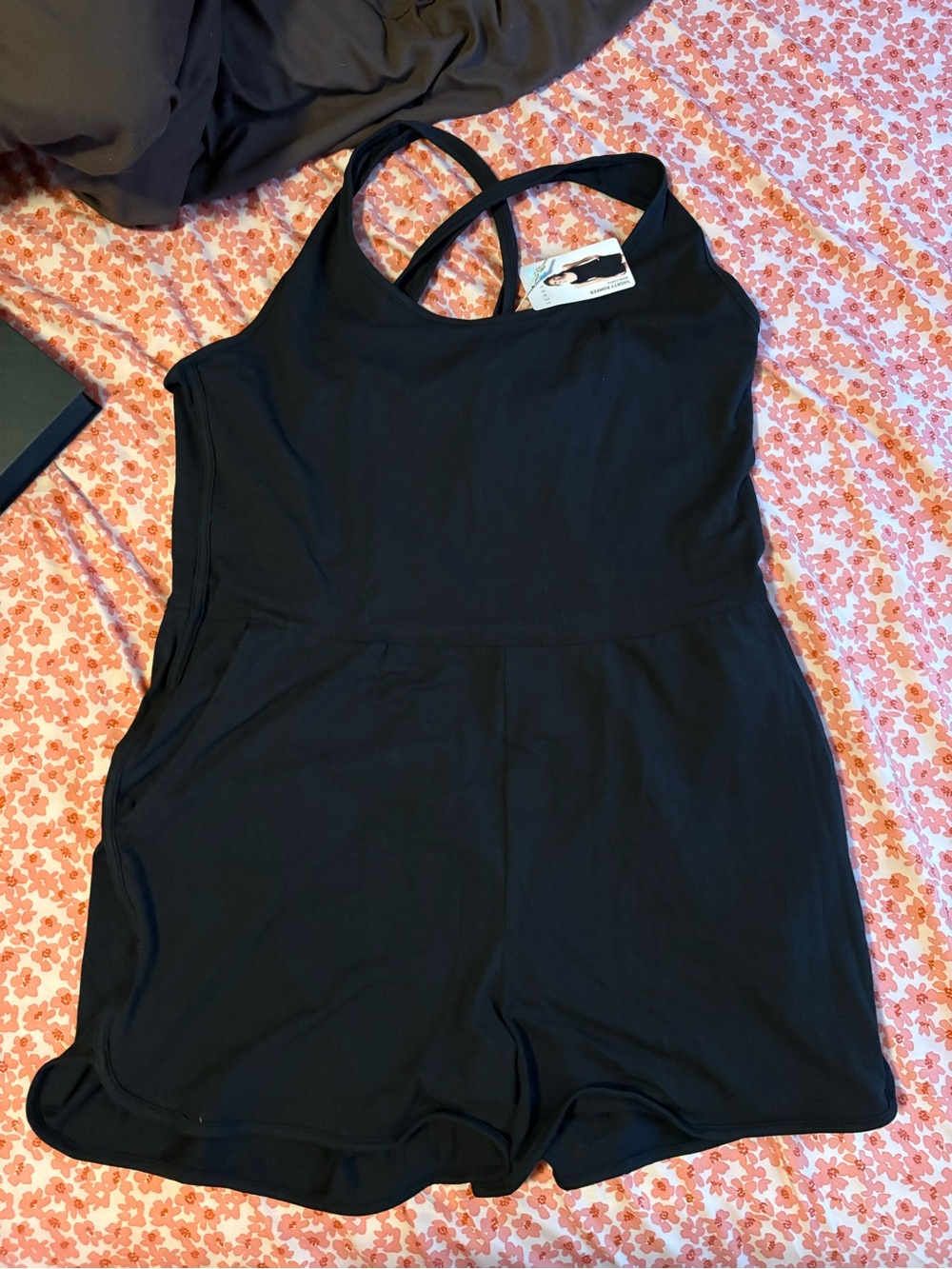 Black One-Piece Romper